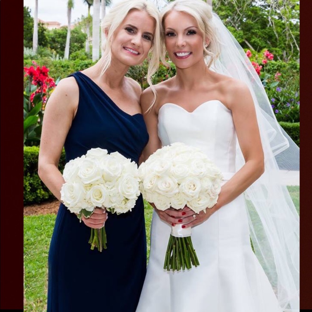 Dressy After Six 6646 in Midnight Blue - Size 0